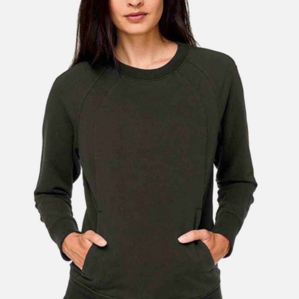 EUC Lululemon Scuba Sweatshirt size 4 in Black